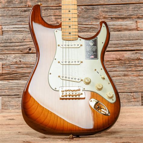 used fender 75th anniversary stratocaster.